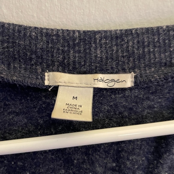 Halogen sweater with back zipper - Picture 2 of 5